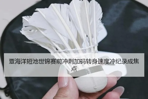 覃海洋短池世锦赛前冲刺加码转身速度冲纪录成焦点（ManBetX）